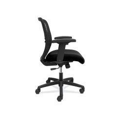 HON Coze 42" Laminate Table Desk with Gateway Task Chair, Designer White/Silver/Black (HCZ42DWPGATCF10) | Stylish & Functional Office Furniture -Computer Office Desks Shop unnamed file 2740