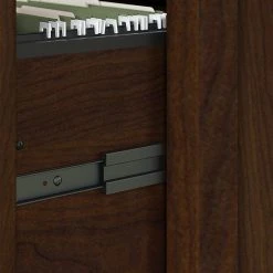 Bush Furniture Key West 54W Computer Desk with Storage & 2 Drawer Lateral File Cabinet in Bing Cherry - Durable Laminate Finish -Computer Office Desks Shop unnamed file 2911