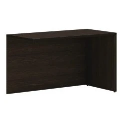 HON Mod 48" Return Shell - Java Oak Laminate Desk for Modern Workspaces