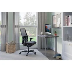 HON Coze 42" Laminate Table Desk with Ignition Task Chair - Florence Walnut/Silver/Black (HCZ42FWPIGNCU10) -Computer Office Desks Shop unnamed file 2940