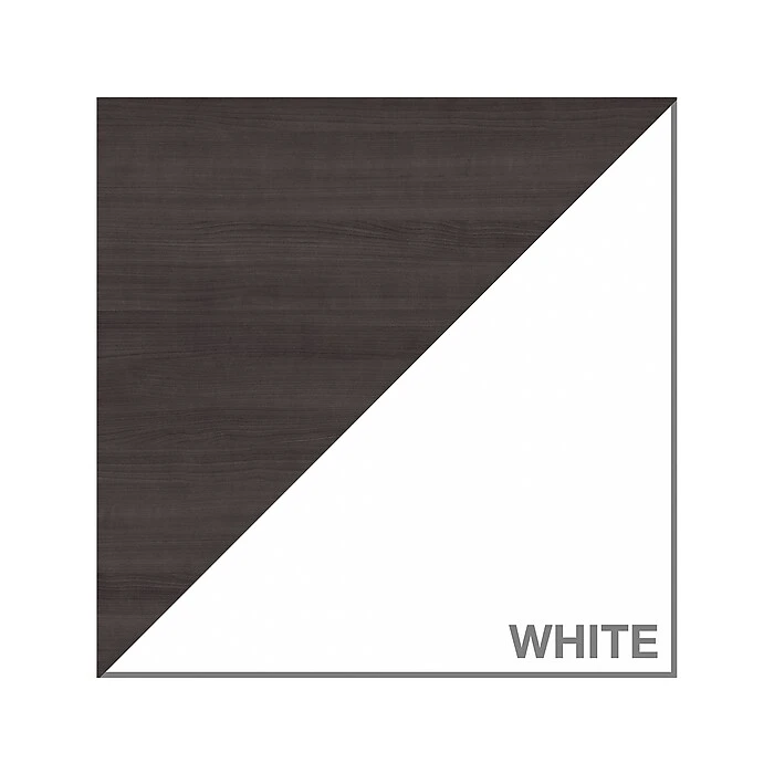 Bush Furniture Somerset 72" L-Shaped Desk with Hutch, Lateral File Cabinet & Bookcase - Storm Gray/White (SET012SGWH) 8 Bush Furniture Somerset 72" L-Shaped Desk with Hutch, Lateral File Cabinet & Bookcase - Storm Gray/White (SET012SGWH) - Image 8