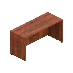 Offices To Go Superior 60" Credenza Shell in American Dark Cherry - Durable Laminate Furniture (TDSL6024CSADC)