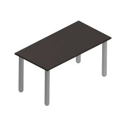 Offices To Go Superior 48" Workstation Desk, American Espresso (OTG23BNDAEL) | Stylish & Durable Laminate Desk