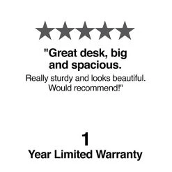 Staples Kendall Park Double Pedestal Desk, Cherry (52105) - Premium Laminate Office Desk -Computer Office Desks Shop unnamed file 304