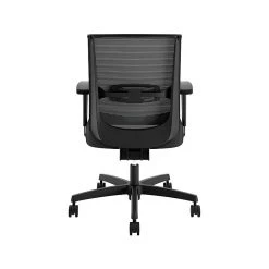 HON Coze 42" Table Desk with Convergence Task Chair, Florence Walnut/Silver/Black - Durable Laminate Office Furniture -Computer Office Desks Shop unnamed file 3064