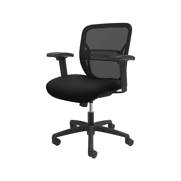 HON Coze 42" Table Desk with Gateway Task Chair - Florence Walnut/Silver/Black (HCZ42FWPGATCF10) - Durable Laminate Workspace Solution 7 HON Coze 42" Table Desk with Gateway Task Chair - Florence Walnut/Silver/Black (HCZ42FWPGATCF10) - Durable Laminate Workspace Solution - Image 7