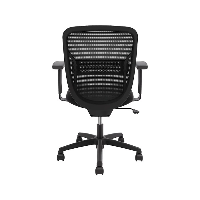 HON Coze 42" Table Desk with Gateway Task Chair - Florence Walnut/Silver/Black (HCZ42FWPGATCF10) - Durable Laminate Workspace Solution 8 HON Coze 42" Table Desk with Gateway Task Chair - Florence Walnut/Silver/Black (HCZ42FWPGATCF10) - Durable Laminate Workspace Solution - Image 8