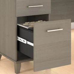 Bush Furniture Somerset 72W Office Desk With Hutch, Ash Gray (SET018AG) - Stylish Laminate Desk for Home or Office -Computer Office Desks Shop unnamed file 3142