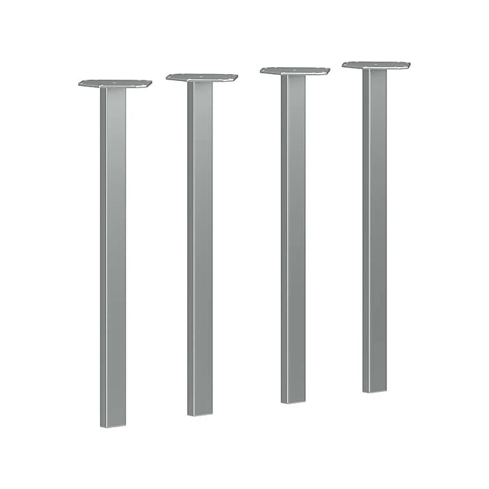 HON Coze 48" Designer Table Desk with Ignition Task Chair, White/Silver/Black - Modern Office Furniture 3 HON Coze 48" Designer Table Desk with Ignition Task Chair, White/Silver/Black - Modern Office Furniture - Image 3