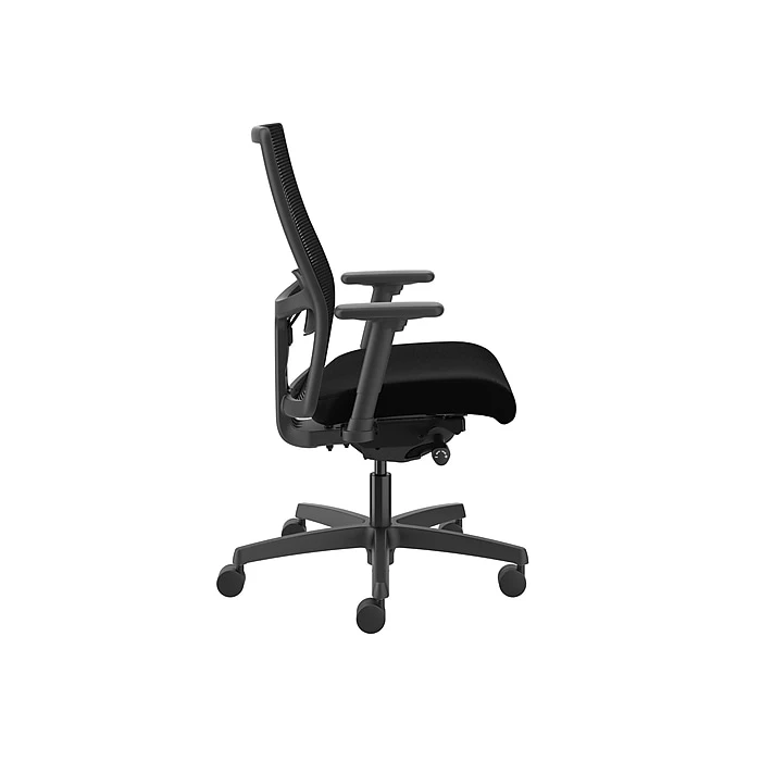 HON Coze 48" Designer Table Desk with Ignition Task Chair, White/Silver/Black - Modern Office Furniture 7 HON Coze 48" Designer Table Desk with Ignition Task Chair, White/Silver/Black - Modern Office Furniture - Image 7