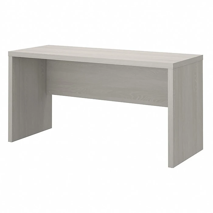 Office By Kathy Ireland® Echo 60W Credenza Desk, Gray Sand (KI60206-03) - Durable Laminate Office Furniture 1 Office By Kathy Ireland® Echo 60W Credenza Desk, Gray Sand (KI60206-03) - Durable Laminate Office Furniture