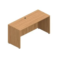 Offices To Go Superior 60" Laminate Credenza Shell in Autumn Walnut (TDSL6024CSAWL) – Stylish and Durable Office Furniture