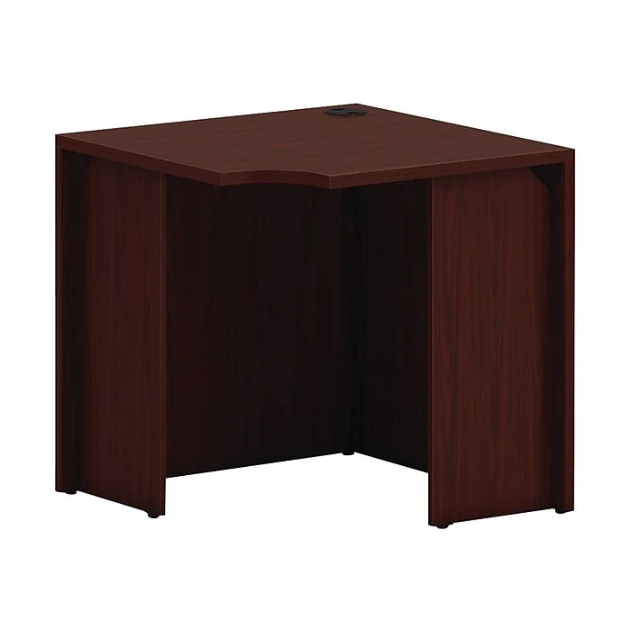 HON Mod 30" Corner Desk Shell, Traditional Mahogany - Durable Laminate Workspace 1 HON Mod 30" Corner Desk Shell, Traditional Mahogany - Durable Laminate Workspace
