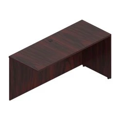 Offices To Go Superior 48" Return Shell in American Mahogany - TDSL4820RAML Laminate Office Furniture
