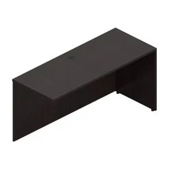 Offices To Go Superior 48" Return Shell in American Espresso - Premium Laminate Desk | TDSL4820RAML