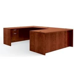 Global Offices To Go Superior Laminate Bundle 1 - American Dark Cherry (TDOTG1-ADC) | High-Quality Laminate for Offices