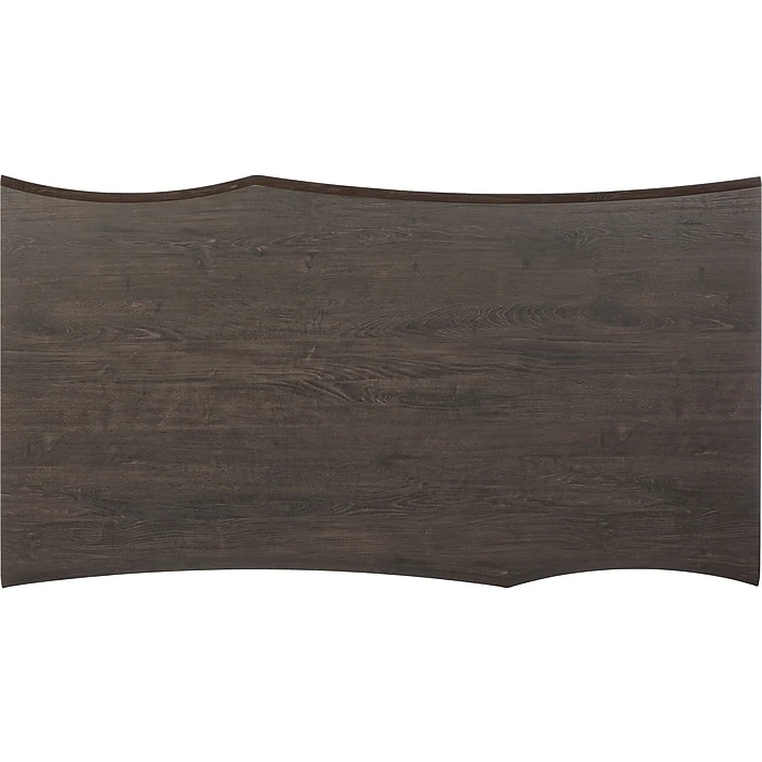 Gry Mattr Capsule 65" Live Edge Computer Desk, Black Walnut - Durable Laminate Design (GMCC-00843) 4 Gry Mattr Capsule 65" Live Edge Computer Desk, Black Walnut - Durable Laminate Design (GMCC-00843) - Image 4