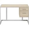 Whalen Peruzzi 48" Writing Desk in Greige Pecan - Modern Laminate Office Desk (SPLS-PE48D)