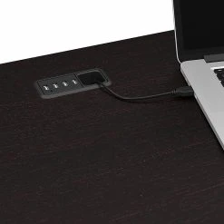 Bush Furniture Cabot 60W L-Shaped Computer Desk with Hutch in Espresso Oak | Space-Saving Laminate Office Desk -Computer Office Desks Shop unnamed file 3376