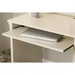 Bush Furniture Salinas Small Computer Desk With Hutch - Antique White Laminate Desk with Storage -Computer Office Desks Shop unnamed file 339