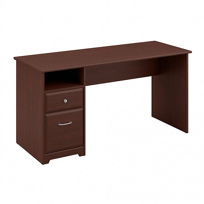 Bush Furniture Cabot 60W Computer Desk With Drawers, Harvest Cherry (WC31460-03) - Durable Laminate Desk for Home & Office 1 Bush Furniture Cabot 60W Computer Desk With Drawers, Harvest Cherry (WC31460-03) - Durable Laminate Desk for Home & Office