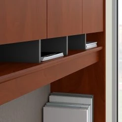 Bush Business Furniture Westfield 72W L-Shaped Desk with Hutch & Mobile File Cabinet - Hansen Cherry (SRC0018HCSU) -Computer Office Desks Shop unnamed file 3411