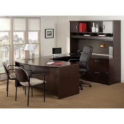 Bush Business Furniture Westfield Bow Front U-Shaped Desk with Lateral File Cabinet - Mocha Cherry -Computer Office Desks Shop unnamed file 3424