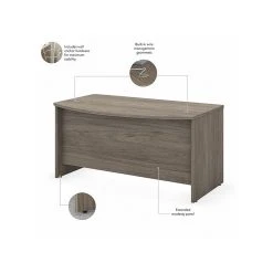 Bush Business Furniture Studio C 60W x 36D Bow Front Desk in Modern Hickory | Durable Laminate Office Desk -Computer Office Desks Shop unnamed file 3452