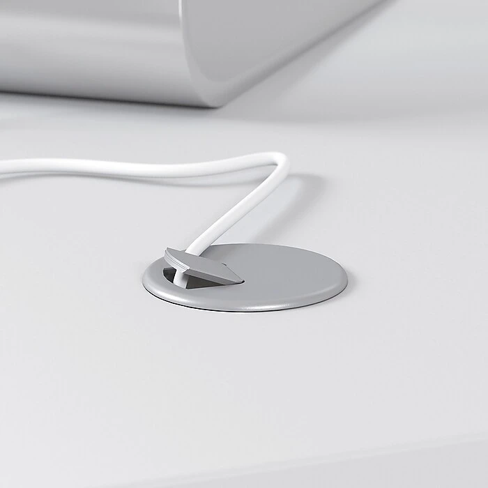 Bush Business Furniture Studio C 60W X 24D White Laminate Credenza Desk | SCD360WH 3 Bush Business Furniture Studio C 60W X 24D White Laminate Credenza Desk | SCD360WH - Image 3