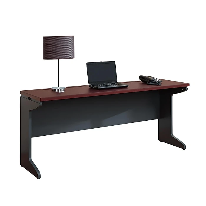 Altra Ameriwood Home Pursuit Credenza in Cherry Finish - Durable Laminate Storage Solution 2 Altra Ameriwood Home Pursuit Credenza in Cherry Finish - Durable Laminate Storage Solution - Image 2