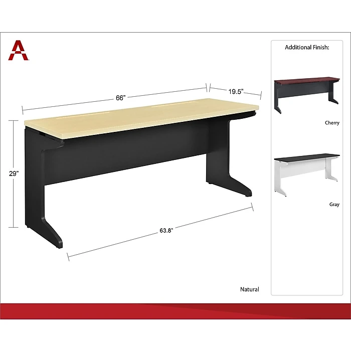 Altra Ameriwood Home Pursuit Credenza in Cherry Finish - Durable Laminate Storage Solution 6 Altra Ameriwood Home Pursuit Credenza in Cherry Finish - Durable Laminate Storage Solution - Image 6