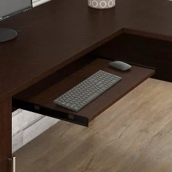 Bush Furniture Somerset 60W L-Shaped Desk with Hutch in Mocha Cherry - Stylish & Functional Laminate Office Furniture -Computer Office Desks Shop unnamed file 3545