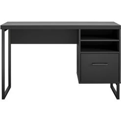 Ameriwood Candon 45" Black Laminate Computer Desk - Stylish & Durable (9892196COM)