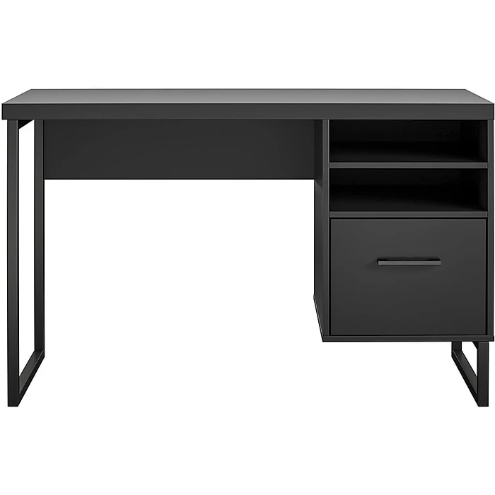 Ameriwood Candon 45" Black Laminate Computer Desk - Stylish & Durable (9892196COM) 1 Ameriwood Candon 45" Black Laminate Computer Desk - Stylish & Durable (9892196COM)