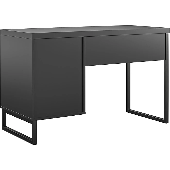 Ameriwood Candon 45" Black Laminate Computer Desk - Stylish & Durable (9892196COM) 3 Ameriwood Candon 45" Black Laminate Computer Desk - Stylish & Durable (9892196COM) - Image 3