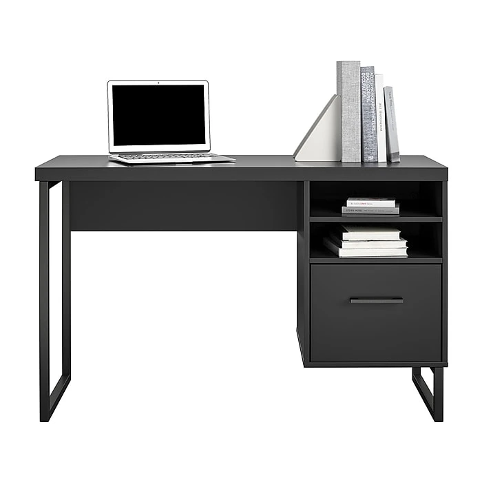 Ameriwood Candon 45" Black Laminate Computer Desk - Stylish & Durable (9892196COM) 4 Ameriwood Candon 45" Black Laminate Computer Desk - Stylish & Durable (9892196COM) - Image 4