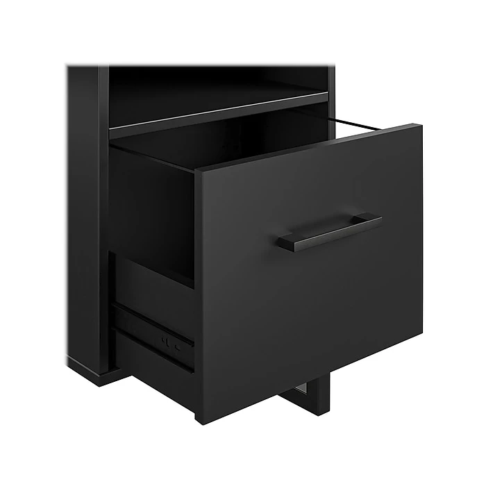 Ameriwood Candon 45" Black Laminate Computer Desk - Stylish & Durable (9892196COM) 5 Ameriwood Candon 45" Black Laminate Computer Desk - Stylish & Durable (9892196COM) - Image 5