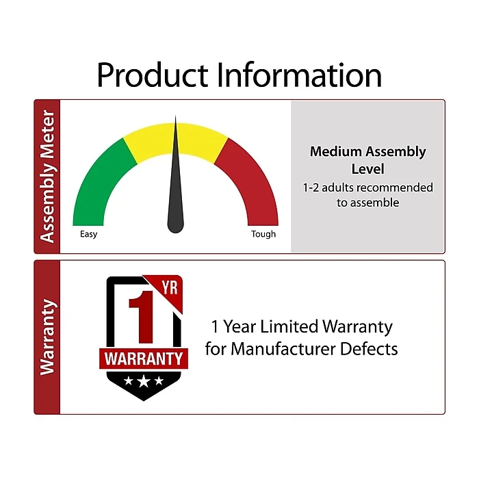 Ameriwood Candon 45" Black Laminate Computer Desk - Stylish & Durable (9892196COM) 7 Ameriwood Candon 45" Black Laminate Computer Desk - Stylish & Durable (9892196COM) - Image 7