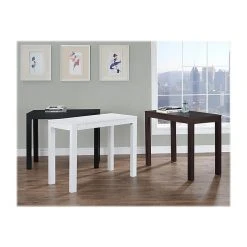 Ameriwood Home Parsons 39" W Black Oak Laminate Desk With Drawer – Stylish & Functional Office Furniture -Computer Office Desks Shop unnamed file 3617