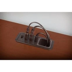 Bush Business Furniture Enterprise 60W Laminate Office Desk with 2 Pedestals in Harvest Cherry (2960CS-03K) - Durable and Stylish -Computer Office Desks Shop unnamed file 3622