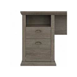 Bush Furniture Yorktown 50" Home Office Desk With Storage | Restored Gray Laminate Desk | WC40623-03 -Computer Office Desks Shop unnamed file 3662