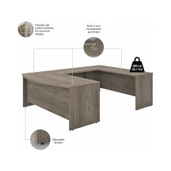 Bush Business Furniture Studio C 72W X 36D U Shaped Desk With Mobile File Cabinet - Modern Hickory 10 Bush Business Furniture Studio C 72W X 36D U Shaped Desk With Mobile File Cabinet - Modern Hickory -Computer Office Desks Shop unnamed file 3702