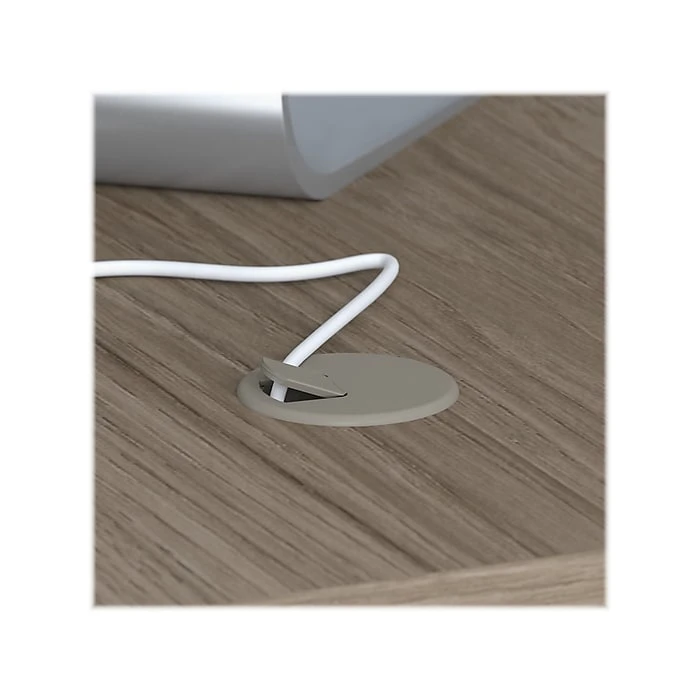 Bush Business Furniture Studio C 72W X 36D U Shaped Desk With Mobile File Cabinet - Modern Hickory 7 Bush Business Furniture Studio C 72W X 36D U Shaped Desk With Mobile File Cabinet - Modern Hickory - Image 7