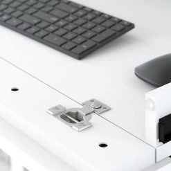 Bush Furniture Broadview 54" W Laminate Computer Desk with Shelves, Pure White (BDD154WH-03) -Computer Office Desks Shop unnamed file 374