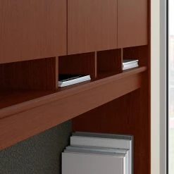 Bush Business Furniture Westfield 72W L-Shaped Desk with Hutch & Mobile File Cabinet - Mahogany (SRC0018MASU) -Computer Office Desks Shop unnamed file 3791