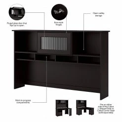 Bush Furniture Cabot L Shaped Desk with Hutch & Lateral File Cabinet, Espresso Oak Laminate (CAB005EPO) -Computer Office Desks Shop unnamed file 3843