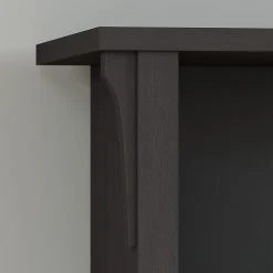 Bush Furniture Salinas 60W Hutch for L-Shaped Desk, Vintage Black Laminate - SAH160VB-03 -Computer Office Desks Shop unnamed file 3954