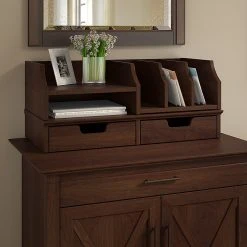 Bush Furniture Key West Laptop Storage Desk Credenza with Desktop Organizers - Bing Cherry (KWS011BC) | Stylish Laminate Office Furniture -Computer Office Desks Shop unnamed file 3958