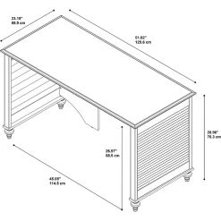 Kathy Ireland® Home By Bush Furniture Volcano Dusk 51W Desk - Coastal Cherry Laminate, Modern Office Desk (ALA002CC) -Computer Office Desks Shop unnamed file 3989