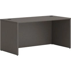 HON Mod 60" Table Desk - Slate Teak Laminate, Durable & Stylish Workstation (HLPLDS6030LSL1)